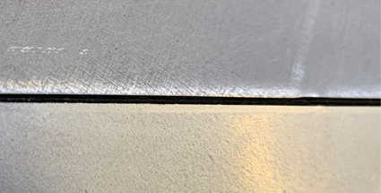 Weld seam with a laser on a metal by Laserline diode lasers