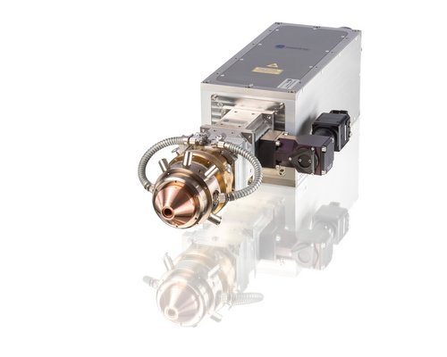 Cladding optic with ring slit output by Laserline diode lasers