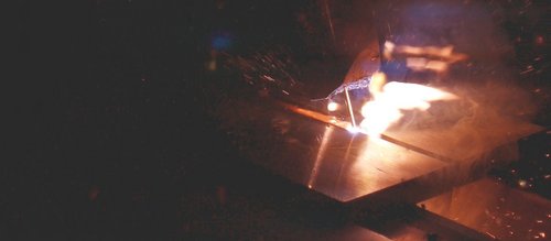 Laser hybrid welding on a component by Laserline diode lasers