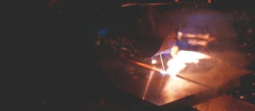 Laser hybrid welding on a component by Laserline diode lasers