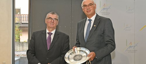 CEO of Laserline is awarded the highest honor of the Mayen-Koblenz district by Laserline diode lasers