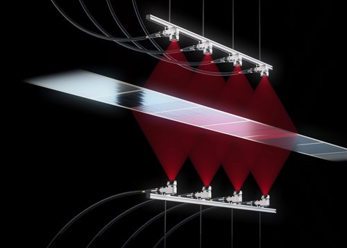 Double sided electrodes drying battery foils by Laserline diode lasers