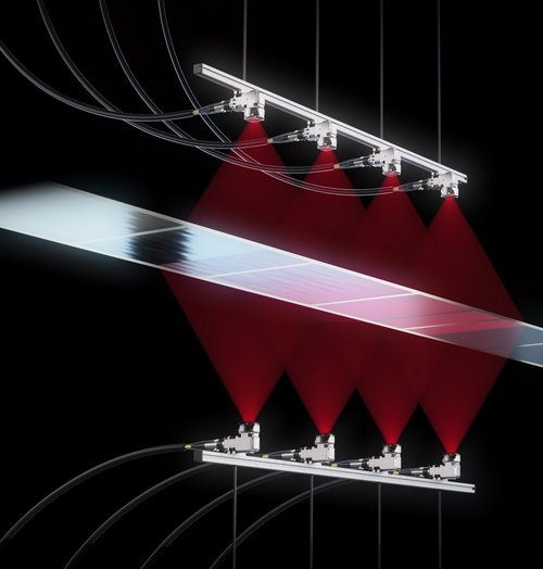 Double sided electrodes drying battery foils by Laserline diode lasers