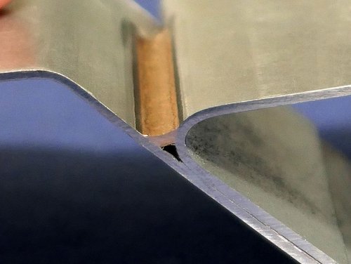 Galvanized sheets finished with laser brazing by Laserline diode lasers