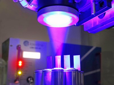 Battery welding with blue diode laser by Laserline diode lasers