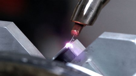 Precision power hot wire laser from Lincoln Electric welding of aluminum battery tray by Laserline diode lasers